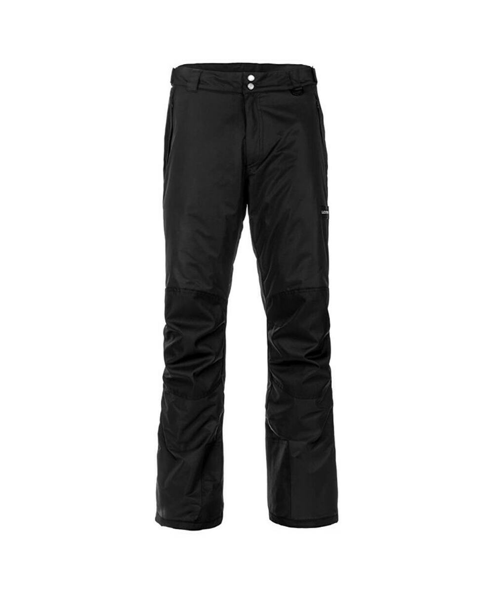 Lucky Bums Adult Snow Ski Pants Color Black Size XLarge
